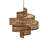 Saisei 5 - Light Dimmable Geometric Chandelier