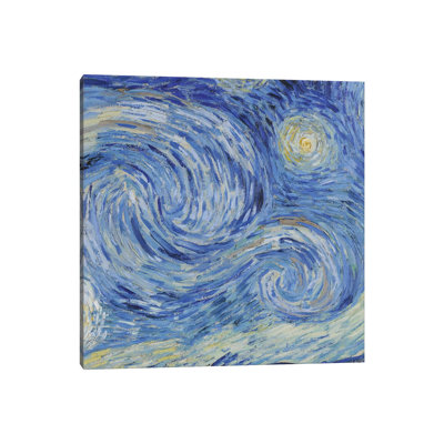 The Starry Night, June 1889 by Vincent Van Gogh - 1 Piece Wrapped Canvas Painting