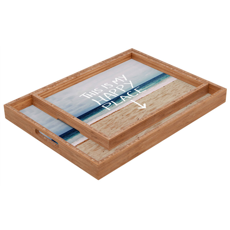 Bamboo Tray, 1.75" H x 18" W x 14" D