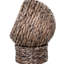 Lit surélevé pour chat, 23,5 po, gris avec coussin confortable pour les chats d'intérieur pesant jusqu'à 8 lb H, panier mobile, gris, petit