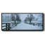 Snowy Road II - toile encadrée-110637929