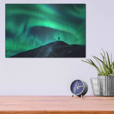 «Northern Lights and Woman» par Luxe