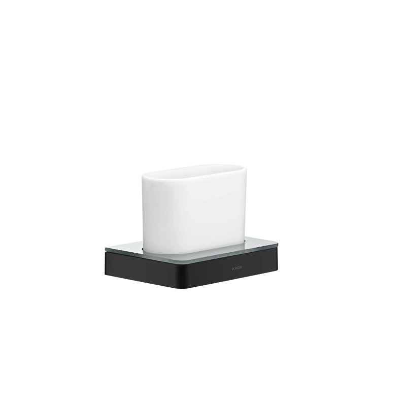 AXOR Universal Softsquare Tumbler, Matte Black