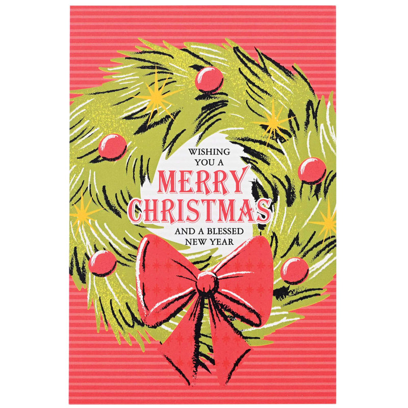 Ensemble de cartes postales vous souhaitant un joyeux