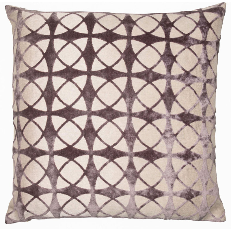 Otisfield Geometric Square Cushion, Grey