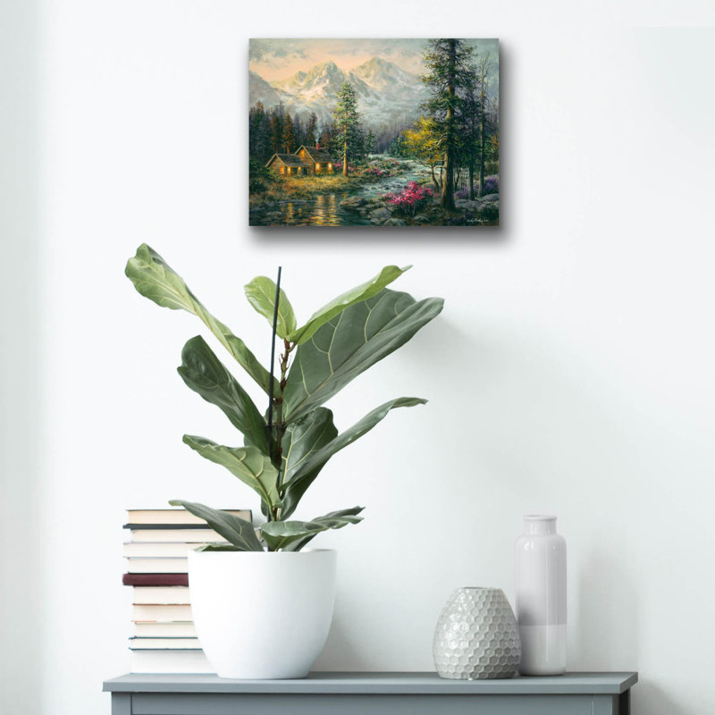 Millwood Pines «Camper's Cabin» par Nicky Boehme, H 12 po x l 16 po x P 0,13 po