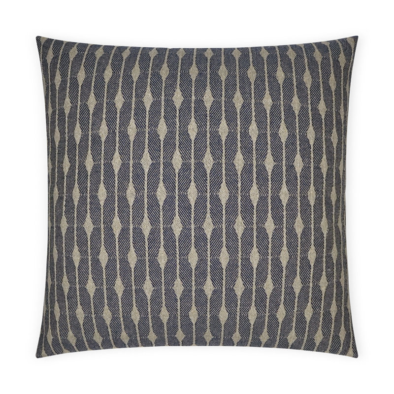 Hugo Pillow Cover & Insert, Square 20", Navy
