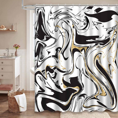 Rideau de douche Marble