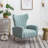 Milana 27" Wide Velvet Wingback Chair-883304313