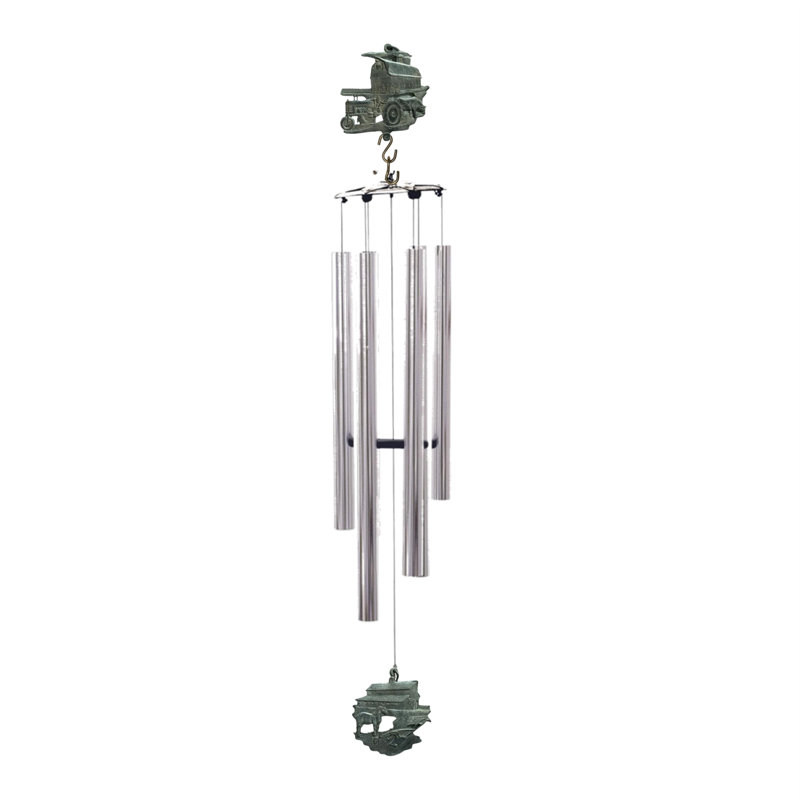 Carillon - Tracteur 50 po - Tube, Argent
