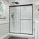 44-48" W x 70" H Semi-Frameless Double Sliding Shower Door with Clear Glass – Easy Installation