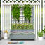 2-Tier Raised Garden Bed with Trellis, Outdoor Planter-190782459