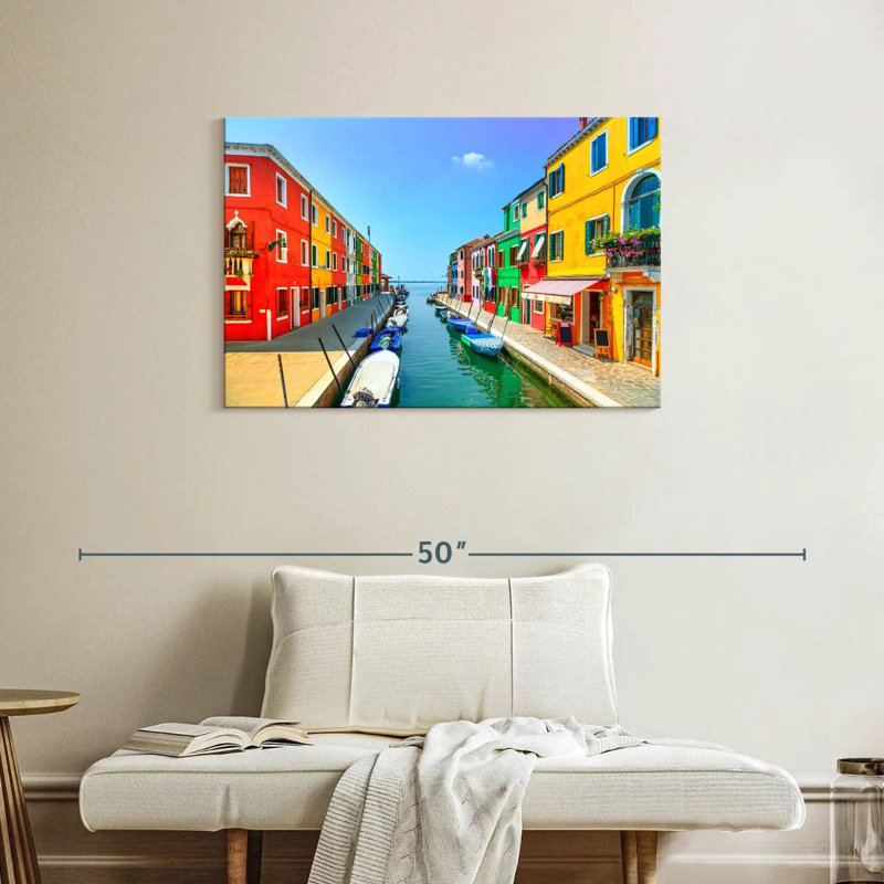 Ravi Burano Canal House, H 24 po x l 36 po