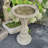 Freddie Resin Birdbath