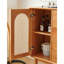 Buffet décoratif minimaliste en rotin de style japonais-1531456513