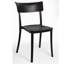 Chaise d'appoint de salle à manger empilable Avvolta-1074417573