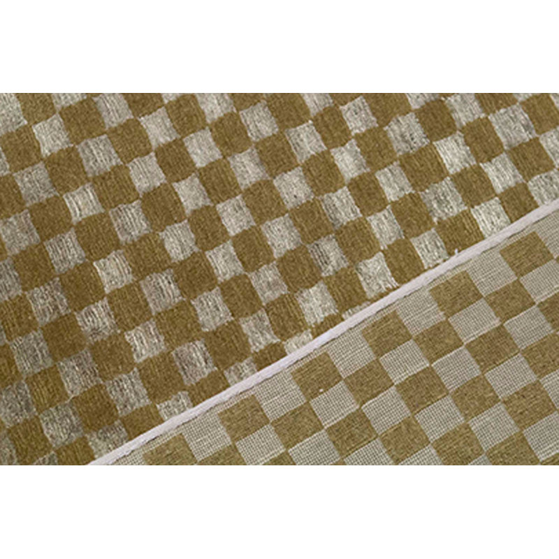 Hand-Knotted High-Quality Gold and Gray Area Rug