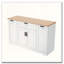 Buffet multifonctionnel avec table extensible et support coulissant-391230109