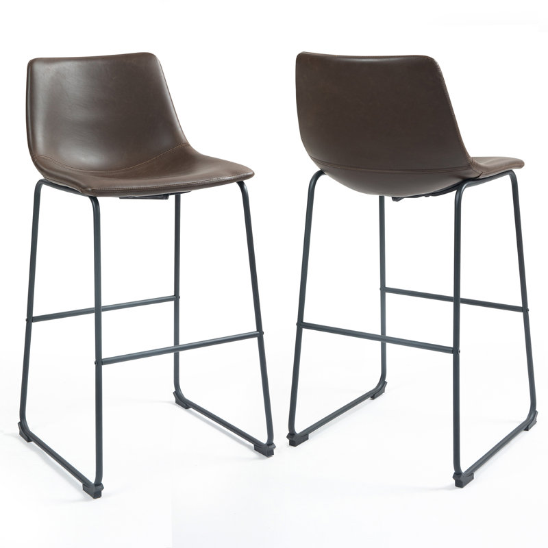 Julienn Bar & Counter Stool, Brown, Bar Stool (28.5" Seat Height)