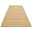 Tapis beige / mauve en laine fabriqué à la main de conception unique 4 pi 11 po x 8 pi 0 po Sinclair