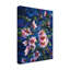 «Hollyhocks and Hummingbirds» par Fazulla, impression sur toile tendue-27484682