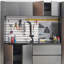 Nova Series Wood Base Door Wall Mounted Garage Cabinet in Metallic Gray