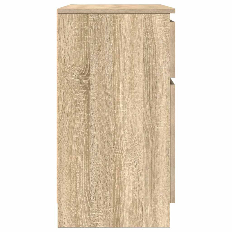 Sideboard With Drawer 71X35x65 Cm Engineered Wood, Sonoma Oak