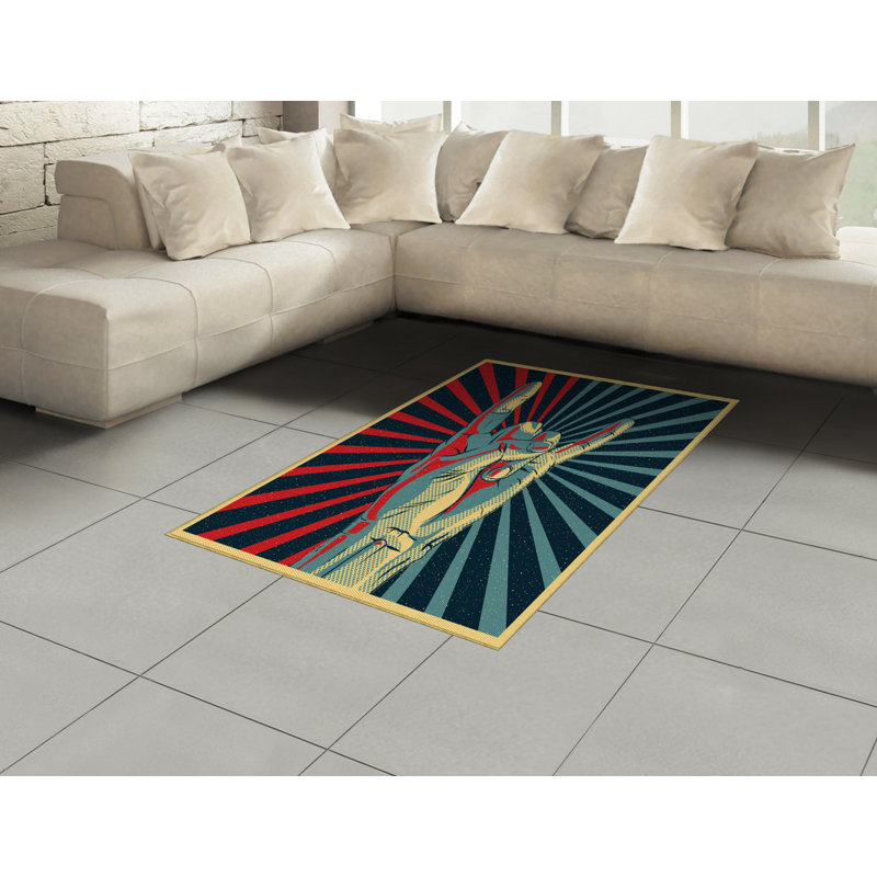 Essie Hand Woven Area Rug, Rectangle 120 x 180cm