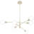 6 - Light Dimmable Sputnik Spider Chandelier-1005054637
