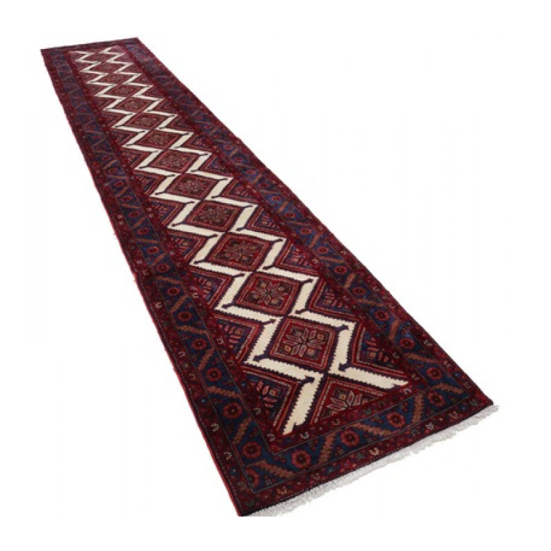 Tapis de couloir en laine 3 pi x 15 pi Maklena
