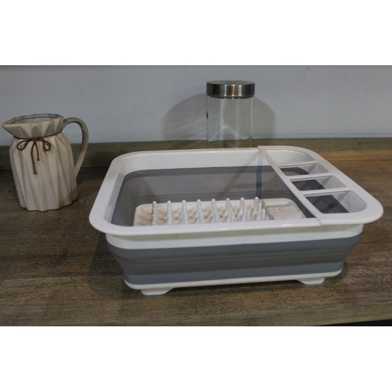 Adjustable Plastic Dish Rack