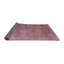 Tapis rose à motif abstrait Rupelmonde-578458294