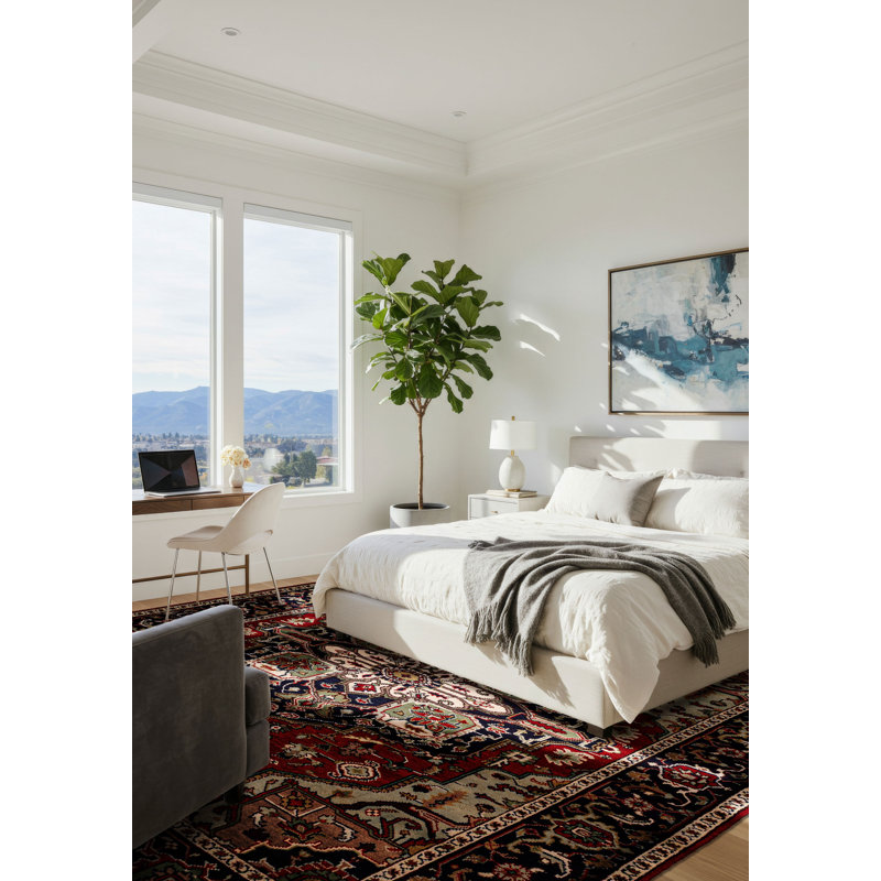 Serapi Heritage Red Rug 7'10" x 9'11"