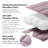 Vilano Springs ® Oversized Down Alternative Comforter with piped Edging and corner loops, Easy care-420232245-420232230