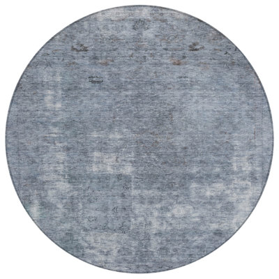 Tapis d'intérieur rond 8 po