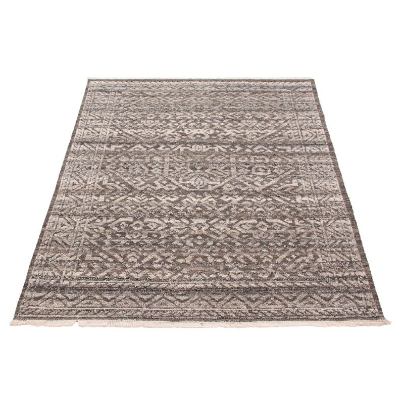 Tapis gris foncé Tangier 5 pi 3 po x 7 pi 8 po