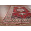 Tapis oriental géométrique à motif de vestibule indien 4 x 6