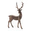 Figurine de cerf d'hiver (ensemble de 2)