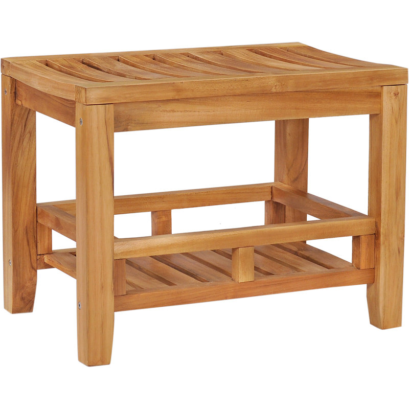 Hammond 24'' W Teak Shower Bench