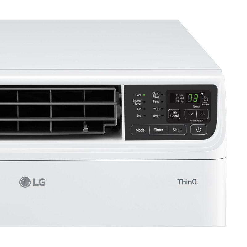 LG 10,000 BTU White Dual Inverter Smart Window Air Conditioner