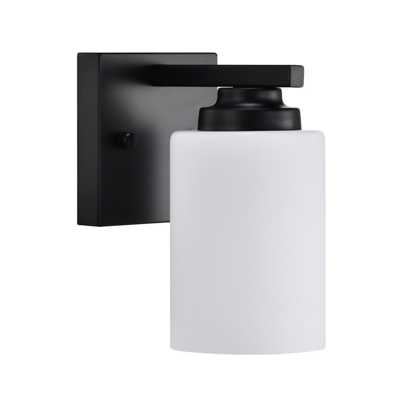 Caelynn Dimmable Bath Sconce, Matte Black
