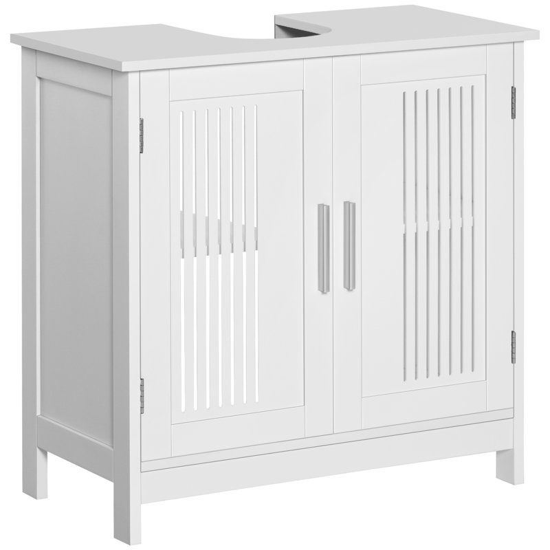 Bettsville Freestanding Bathroom Cabinet, White