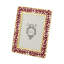 Coral Enamel Picture Frame