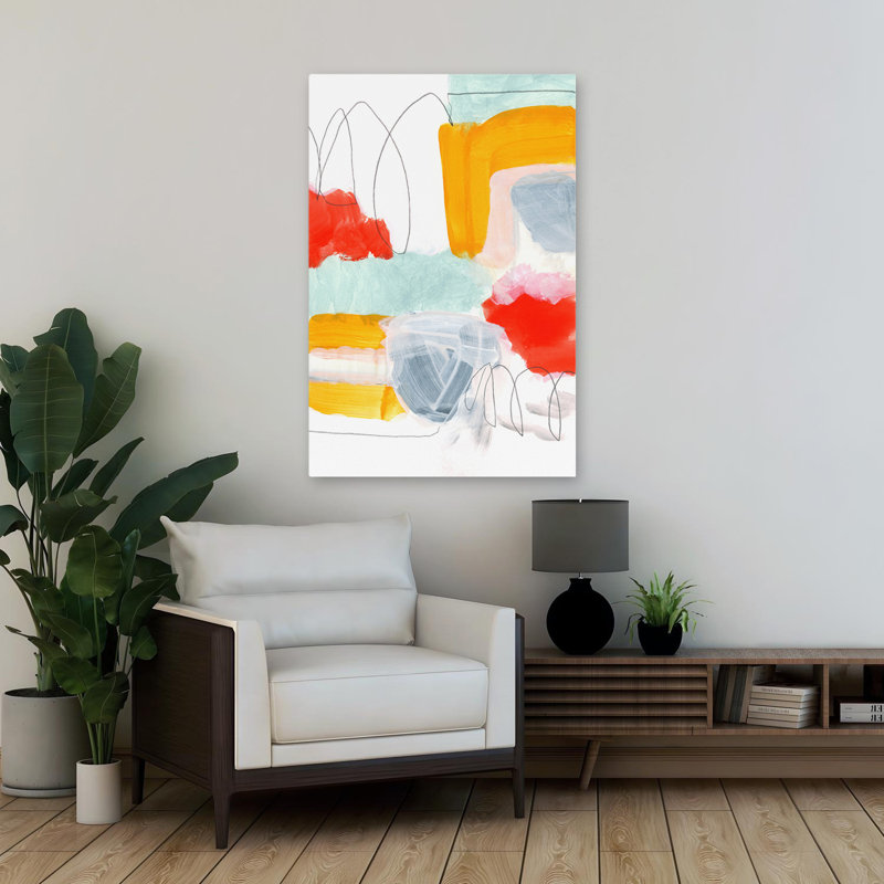 Peinture abstraite Xvi - Art abstrait, H 36 po x l 24 po