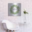 «Home Sweet Home Wreath I» par Cindy Jacobs, art mural en métal-1154025509