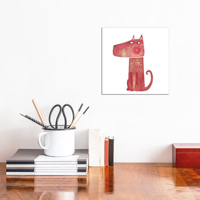 Flowerhound par Nic Squirrell - impression d'art graphique
