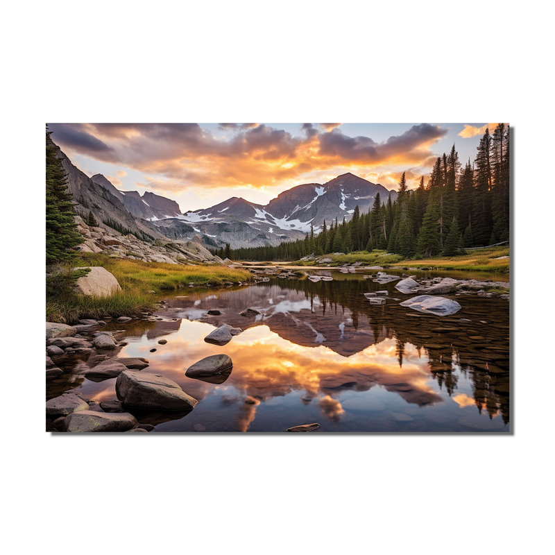 Colorado Mountain Senerity III - Colorado, art mural
