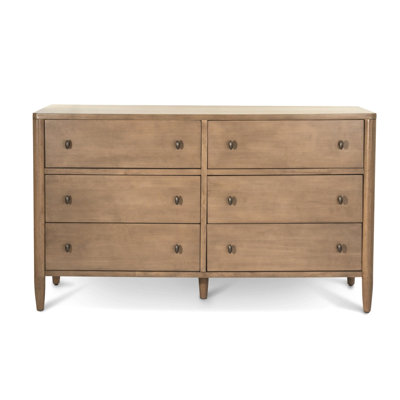 Chatham - 6 Drawer Dresser - Warm Maple Finish