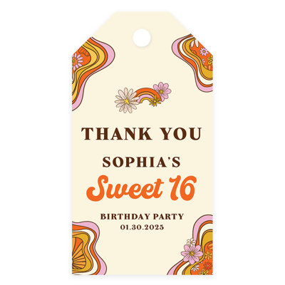 Paper Birthday Thank You Cards