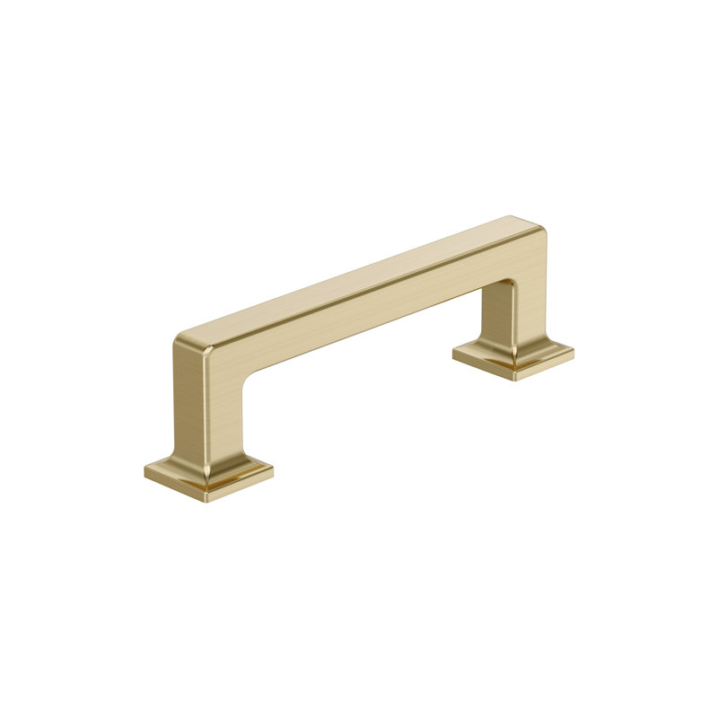 Lintel Center-to-Center Cabinet Pull, 3 3/4", Golden Champagne